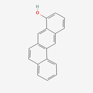 molecular formula C18H12O B15176862 Benz(a)anthracen-8-ol CAS No. 34501-23-0