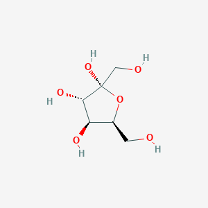 molecular formula C6H12O6 B15176899 alpha-L-sorbofuranose CAS No. 36468-68-5