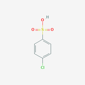 molecular formula C6H5ClO3S B151769 4-Chlorobenzenesulfonic acid CAS No. 98-66-8