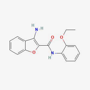 3-amino-N-(2-ethoxyphenyl)-1-benzofuran-2-carboxamide