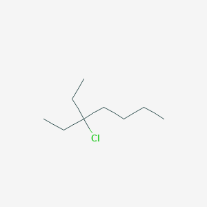 molecular formula C9H19Cl B15177087 3-Chloro-3-ethylheptane CAS No. 28320-89-0