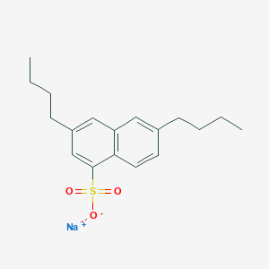 molecular formula C18H23NaO3S B151771 sodium 3,6-dibutylnaphthalene-1-sulfonate CAS No. 253273-95-9