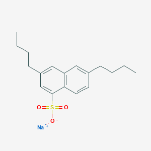 molecular formula C18H23NaO3S B151771 Dibutylnaphthalenesulfonic acid sodium salt CAS No. 253273-95-9
