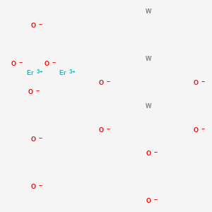 molecular formula Er2O12W3-18 B15177131 Dierbium dodecaoxide tritungsten CAS No. 15586-55-7