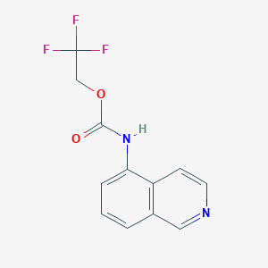 2,2,2-trifluoroethyl N-(isoquinolin-5-yl)carbamate