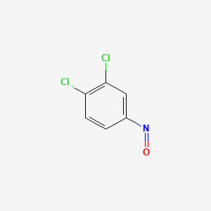molecular formula C6H3Cl2NO B15177248 Benzene, 1,2-dichloro-4-nitroso- CAS No. 67083-42-5