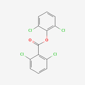 molecular formula C13H6Cl4O2 B15177274 2,6-Dichlorophenyl 2,6-dichlorobenzoate CAS No. 71463-49-5
