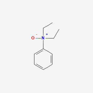 molecular formula C10H15NO B15177289 N,N-Diethylbenzenamine N-oxide CAS No. 826-42-6
