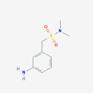 1-(3-aminophenyl)-N,N-dimethylmethanesulfonamide