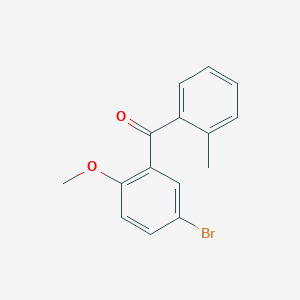 (5-Bromo-2-methoxyphenyl)(2-methylphenyl)methanone