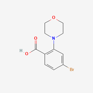 4-Bromo-2-morpholinobenzoic acid