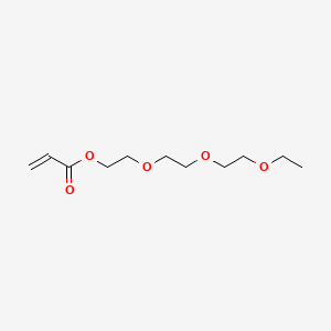 molecular formula C11H20O5 B15177577 2-(2-(2-Ethoxyethoxy)ethoxy)ethyl acrylate CAS No. 45180-95-8