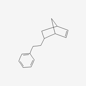 molecular formula C15H18 B15177621 Bicyclo(2.2.1)hept-2-ene, 5-(2-phenylethyl)- CAS No. 717099-35-9