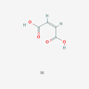 molecular formula C4H4NiO4 B15177684 Nickel(II) fumarate CAS No. 6283-67-6