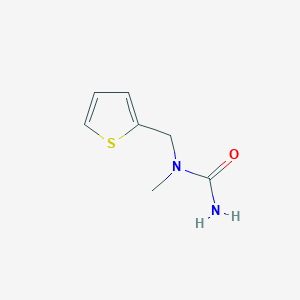 B1517771 1-Methyl-1-(thiophen-2-ylmethyl)urea CAS No. 1153872-31-1