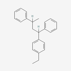 molecular formula C24H26 B15177790 1-(1,3-Diphenylbutyl)-4-ethylbenzene CAS No. 84255-45-8