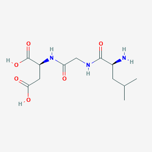 molecular formula C12H21N3O6 B15177830 SH-Tripeptide-4 CAS No. 273928-59-9