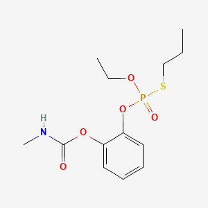 molecular formula C13H20NO5PS B15177837 Phosphocarb CAS No. 126069-54-3