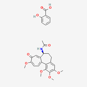 molecular formula C29H31NO9 B15177849 Colchicine salicylate CAS No. 8013-62-5
