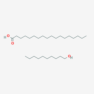 molecular formula C28H58O3 B15177887 Stearic acid, ester with decanol CAS No. 85204-42-8