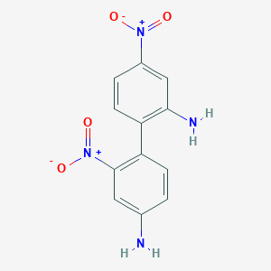molecular formula C12H10N4O4 B151779 2,4'-Diamino-2',4-dinitrobiphenyl CAS No. 133561-39-4