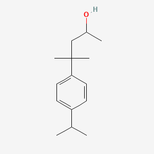 molecular formula C15H24O B15177953 4-(p-Cumenyl)-4-methylpentan-2-ol CAS No. 93963-35-0