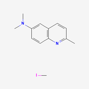 molecular formula C13H17IN2 B15178044 Einecs 275-551-5 CAS No. 71501-20-7
