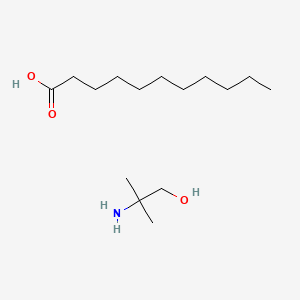molecular formula C15H33NO3 B15178057 Einecs 301-000-6 CAS No. 93966-48-4