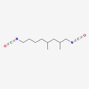 molecular formula C12H20N2O2 B15178103 2,4-Dimethyloctane-1,8-diyl diisocyanate CAS No. 68882-56-4