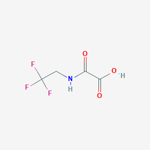 [(2,2,2-Trifluoroethyl)carbamoyl]formic acid
