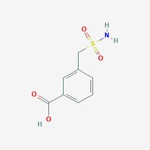 molecular formula C8H9NO4S B1517818 3-(Sulfamoylmethyl)benzoic acid CAS No. 1099184-83-4