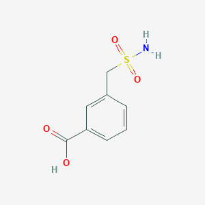 3-(Sulfamoylmethyl)benzoic acid