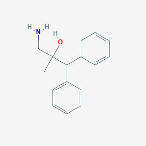 3-Amino-2-methyl-1,1-diphenylpropan-2-ol