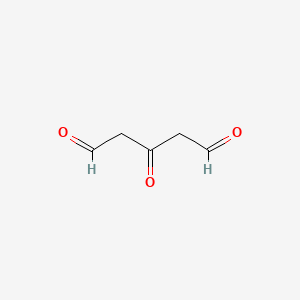 molecular formula C5H6O3 B15178327 3-Oxopentanedial CAS No. 57011-17-3