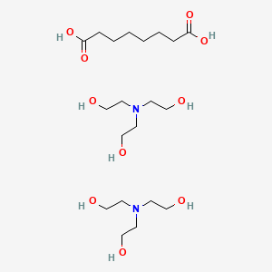 molecular formula C20H44N2O10 B15178351 Einecs 285-128-7 CAS No. 85030-04-2