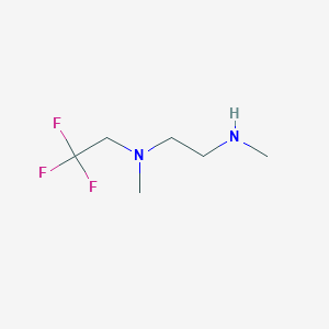 Methyl({2-[methyl(2,2,2-trifluoroethyl)amino]ethyl})amine
