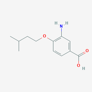 3-Amino-4-(isopentyloxy)benzoic acid