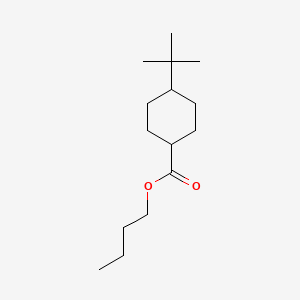 molecular formula C15H28O2 B15178666 Butyl 4-(1,1-dimethylethyl)cyclohexanecarboxylate CAS No. 84731-69-1