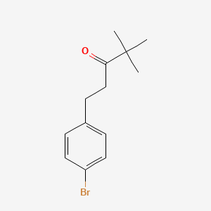 1-(4-Bromophenyl)-4,4-dimethylpentan-3-one