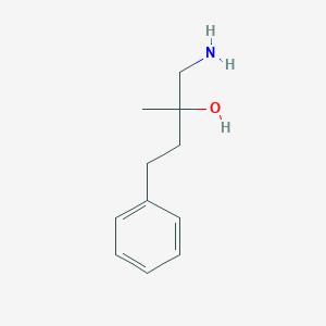 1-Amino-2-methyl-4-phenylbutan-2-ol