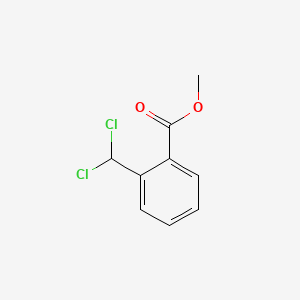 molecular formula C9H8Cl2O2 B15178918 Methyl 2-(dichloromethyl)benzoate CAS No. 85099-16-7