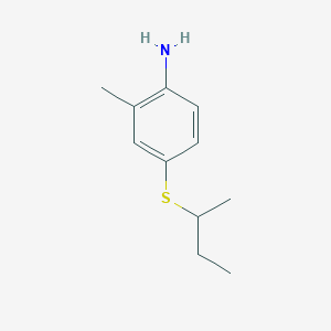 4-(Butan-2-ylsulfanyl)-2-methylaniline