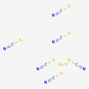 molecular formula C6FeN6S6-3 B15179041 Iron(III) hexathiocyanate CAS No. 45227-67-6