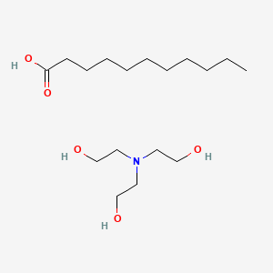 molecular formula C17H37NO5 B15179054 Einecs 260-213-1 CAS No. 56479-48-2