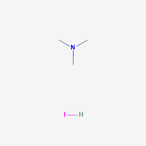 molecular formula C3H10IN B15179132 Trimethylamine hydriodide CAS No. 20230-89-1