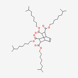 molecular formula C48H84O8 B15179179 Tetraisononyl bicyclo(2.2.2)oct-7-ene-2,3,5,6-tetracarboxylate CAS No. 84196-00-9