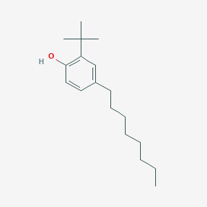 molecular formula C18H30O B15179188 2-Tert-butyl-4-octylphenol CAS No. 61899-80-7