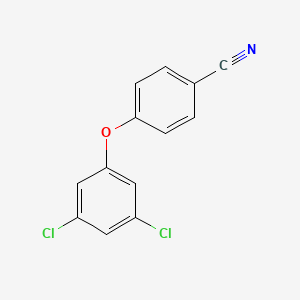 molecular formula C13H7Cl2NO B1517920 4-(3,5-Dichlorophenoxy)benzonitrile CAS No. 1153351-34-8