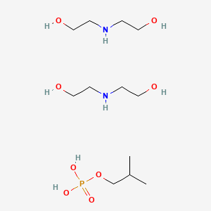 molecular formula C12H33N2O8P B15179257 Einecs 299-300-4 CAS No. 93858-67-4