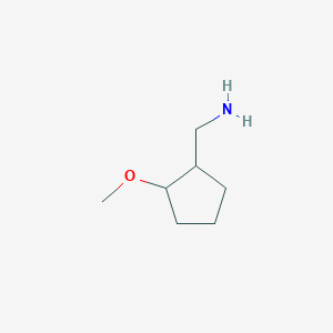 molecular formula C7H15NO B1517933 (2-甲氧基环戊基)甲胺 CAS No. 1155125-64-6